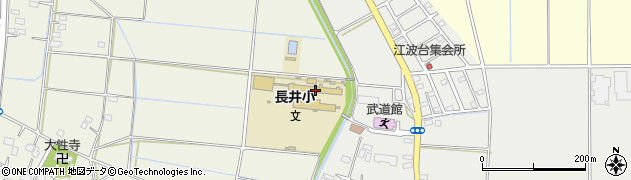 熊谷市立長井小学校周辺の地図