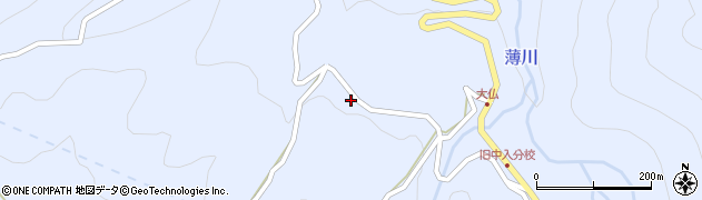 長野県松本市入山辺大仏5813周辺の地図