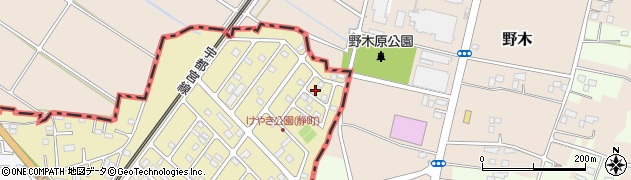 茨城県古河市静町36-14周辺の地図