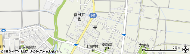 埼玉県熊谷市上根526周辺の地図
