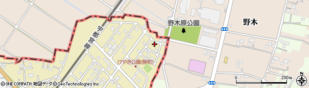茨城県古河市静町36-5周辺の地図
