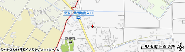 埼玉県本庄市児玉町上真下417周辺の地図