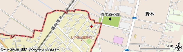 茨城県古河市静町36-3周辺の地図