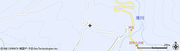 長野県松本市入山辺5811周辺の地図