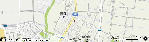 埼玉県熊谷市上根525周辺の地図