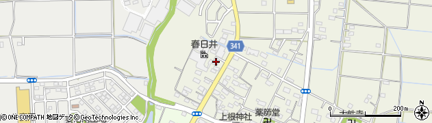埼玉県熊谷市上根55周辺の地図
