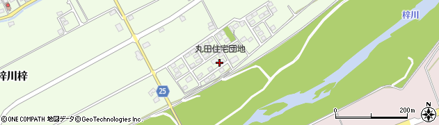 長野県松本市梓川梓3184周辺の地図