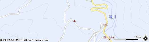 長野県松本市入山辺5964周辺の地図