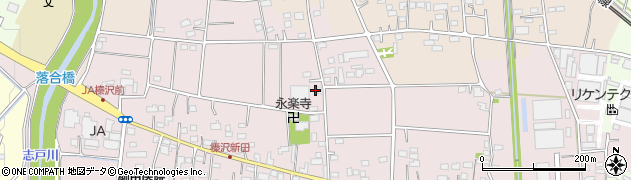 埼玉県深谷市榛沢新田33周辺の地図
