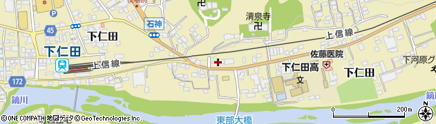 上信トラック株式会社　下仁田営業所周辺の地図