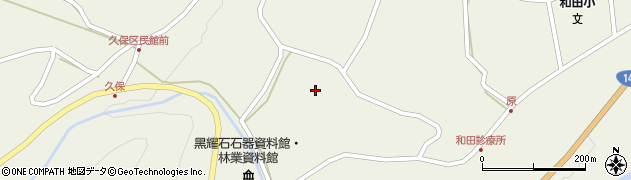 長野県小県郡長和町和田仮宿2615周辺の地図