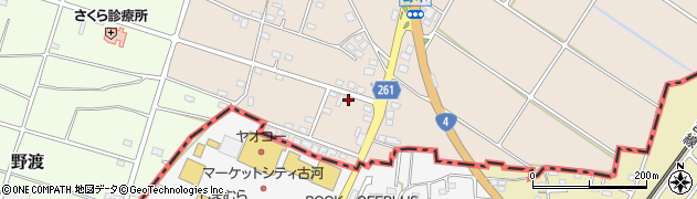 栃木県下都賀郡野木町野木2508周辺の地図