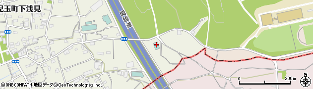 埼玉県本庄市児玉町下浅見1059-3周辺の地図