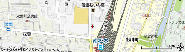 東京電機産業株式会社　松本営業所周辺の地図