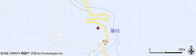 長野県松本市入山辺6021周辺の地図