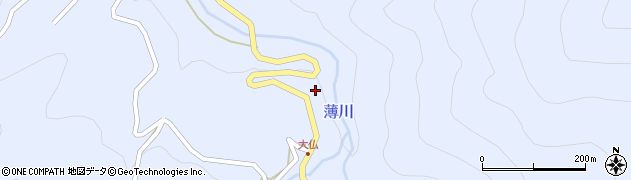 長野県松本市入山辺8191周辺の地図