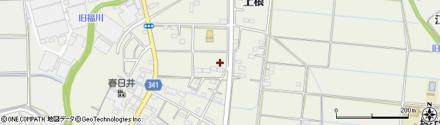 埼玉県熊谷市上根150周辺の地図