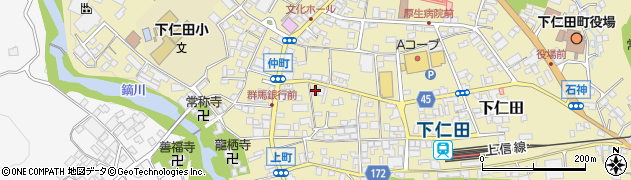 下仁田町商工会周辺の地図