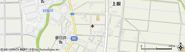 埼玉県熊谷市上根154周辺の地図
