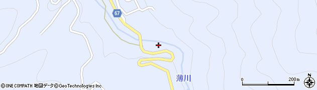 長野県松本市入山辺8194周辺の地図