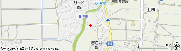 埼玉県熊谷市上根77周辺の地図