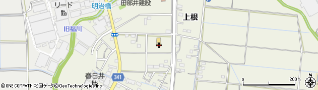 埼玉県熊谷市上根148周辺の地図