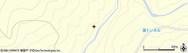 梓川周辺の地図