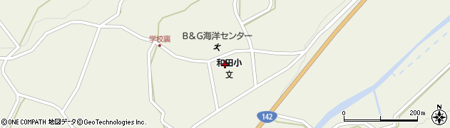 長和町立和田小学校周辺の地図