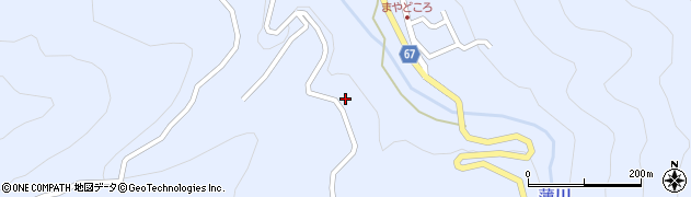 長野県松本市入山辺8000周辺の地図