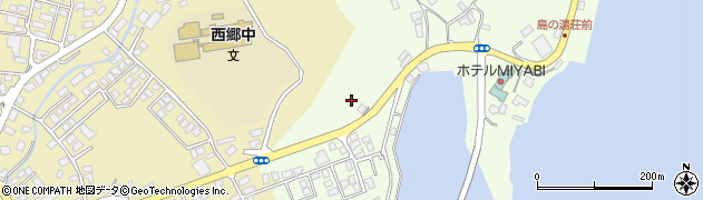 島根県隠岐の島町（隠岐郡）東郷（大井）周辺の地図