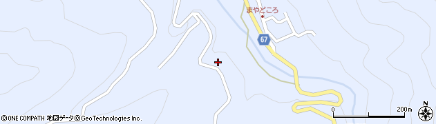 長野県松本市入山辺7998-1周辺の地図