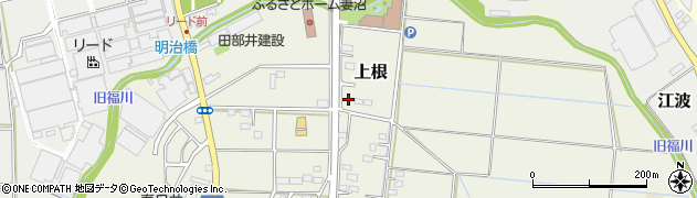 埼玉県熊谷市上根250周辺の地図