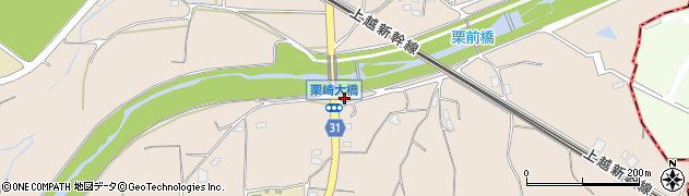 埼玉県本庄市栗崎1195周辺の地図