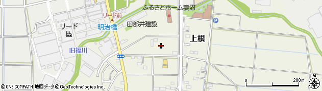 埼玉県熊谷市上根127周辺の地図