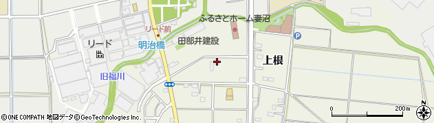 埼玉県熊谷市上根128周辺の地図
