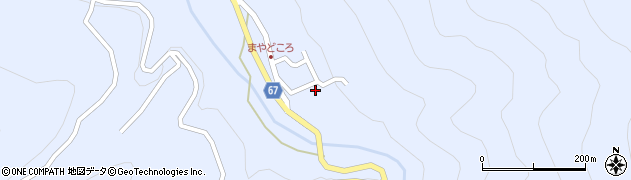 長野県松本市入山辺5500周辺の地図