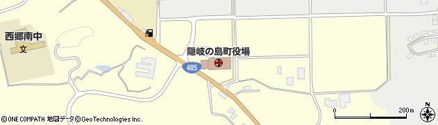 島根県隠岐郡隠岐の島町周辺の地図