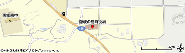 島根県隠岐の島町（隠岐郡）周辺の地図