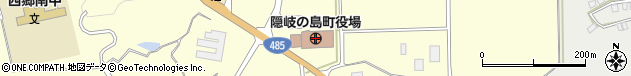 島根県隠岐郡隠岐の島町周辺の地図