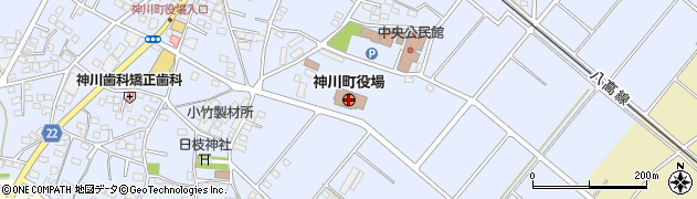 埼玉県神川町（児玉郡）周辺の地図