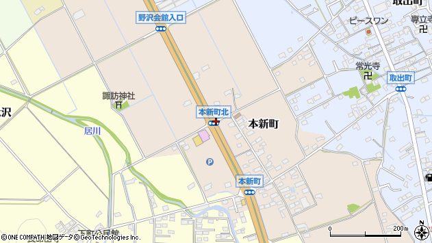 〒385-0044 長野県佐久市本新町の地図