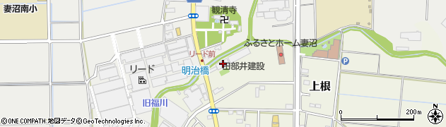 埼玉県熊谷市上根102周辺の地図