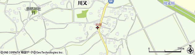 茨城県石岡市川又70周辺の地図