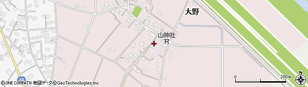 埼玉県熊谷市大野870周辺の地図