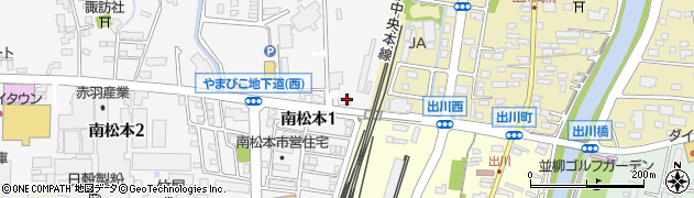 アルピコタクシー株式会社　湯ノ原待機所周辺の地図