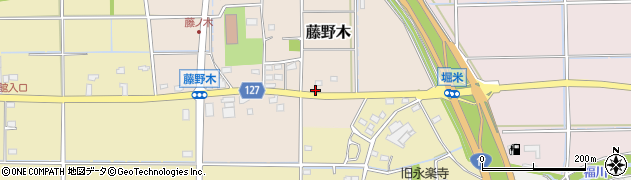 埼玉県深谷市藤野木41周辺の地図
