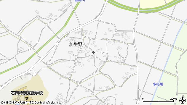 〒315-0135 茨城県石岡市加生野の地図