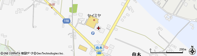 ウエルシア鉾田舟木店周辺の地図