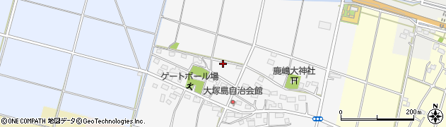埼玉県深谷市大塚島周辺の地図