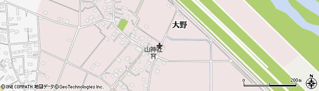 埼玉県熊谷市大野224周辺の地図